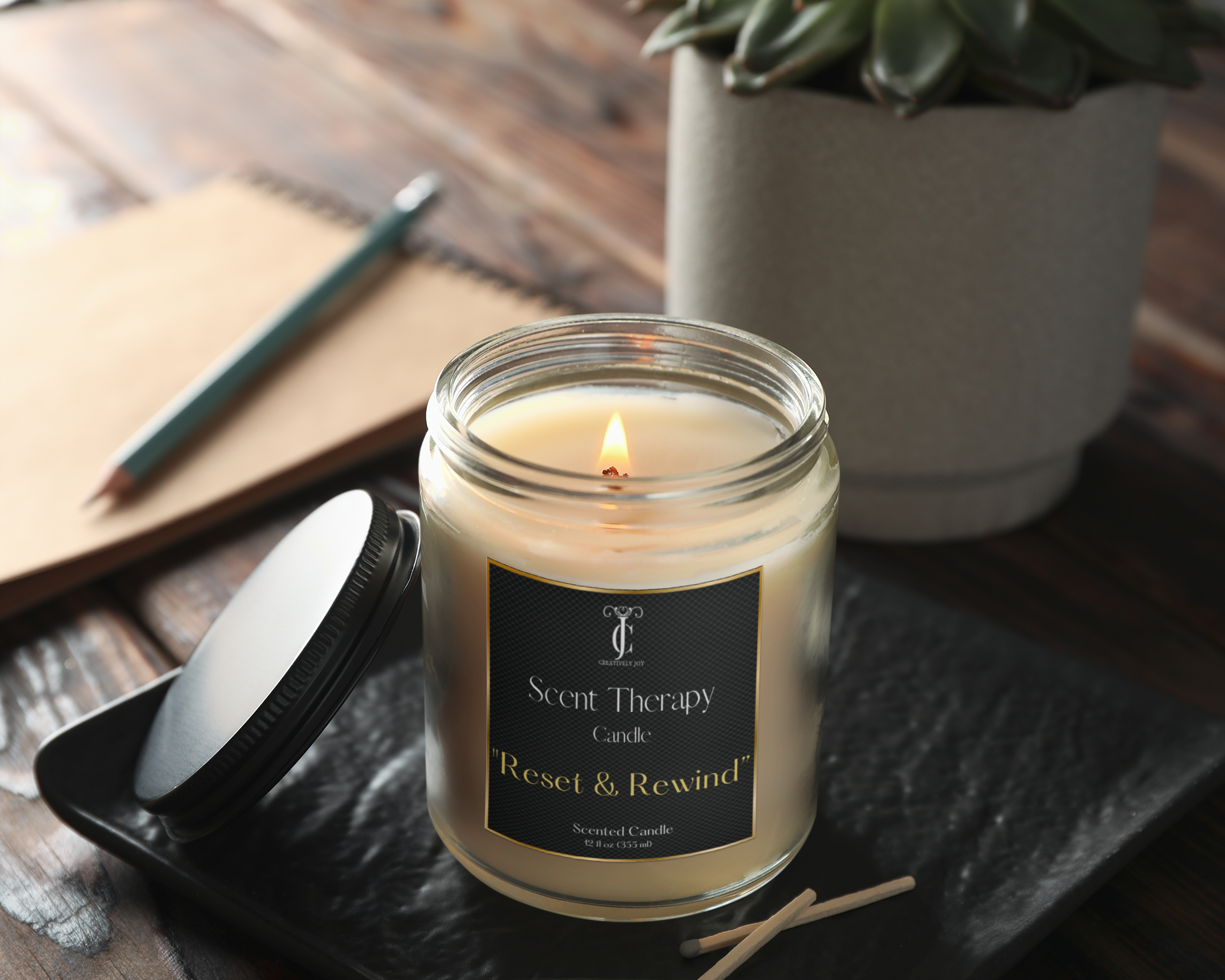 Reset & Rewind Scent Therapy Candles