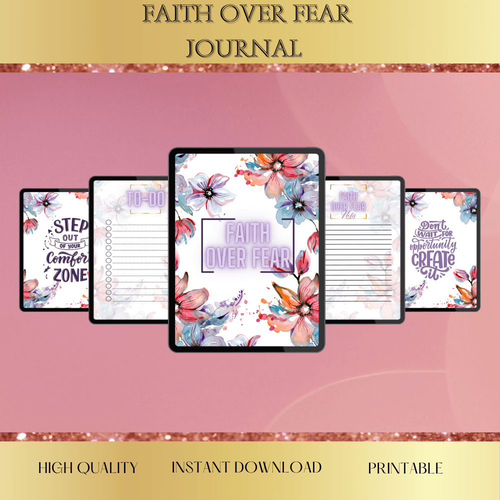Faith Over Fear - Creatively Joy, LLC